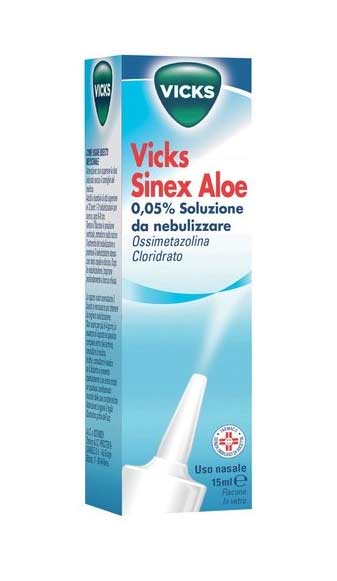 VICKS SINEX ALOE 0.05% SOLUZIONE DA NEBULIZZARE 15 ML